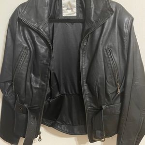 Leather jacket